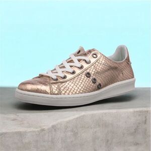 BRONX Bling Ring Croc Leather Sneakers - 39 - Great Condition